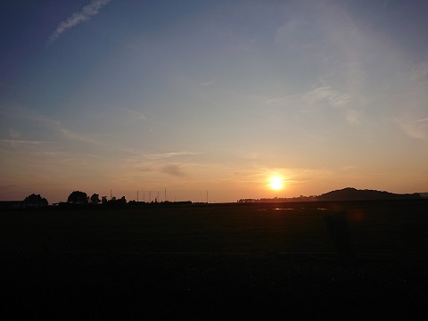Sonnenuntergang Thiessow